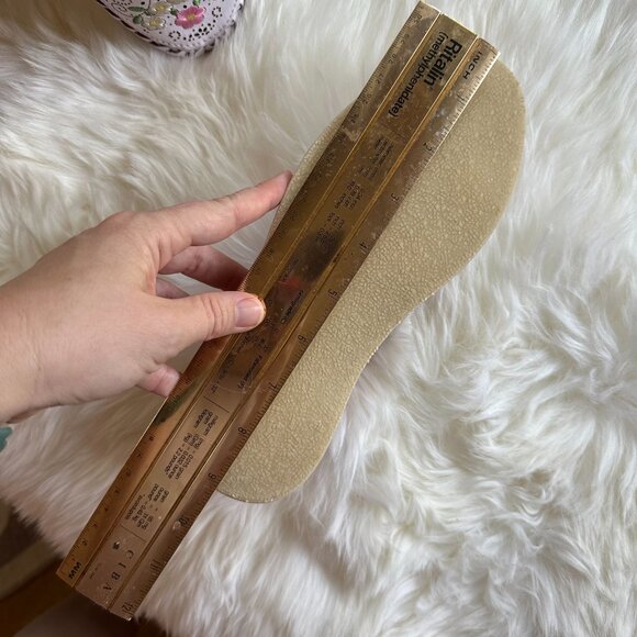 MEXICO EN LA PIEL {NIB} white floral huaraches | US 6 | flat woven leather shoes - Picture 11 of 12